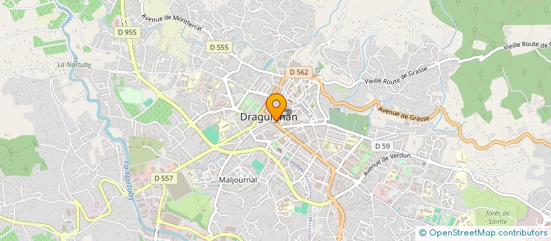 localisation de l'entreprise LA COLLINE DU PUITS  CANNES