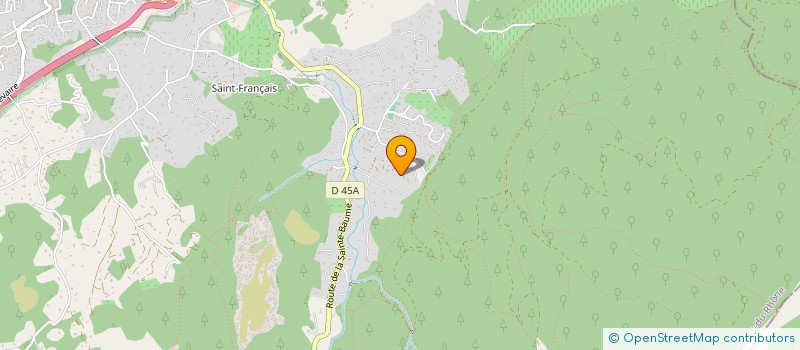 localisation de l'entreprise LA COLLINETTE à AURIOL