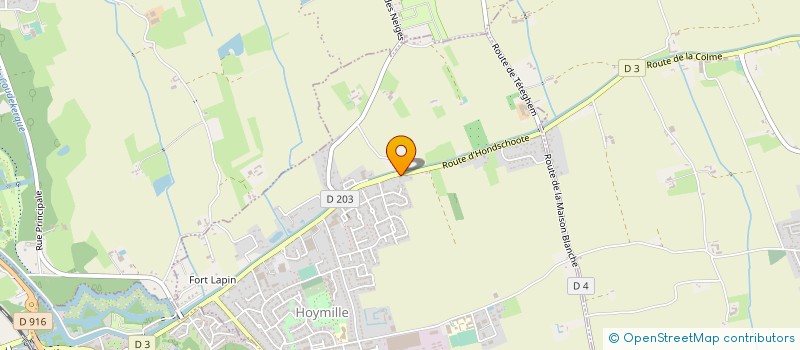 localisation de l'entreprise LA COLME MBRT  HOYMILLE