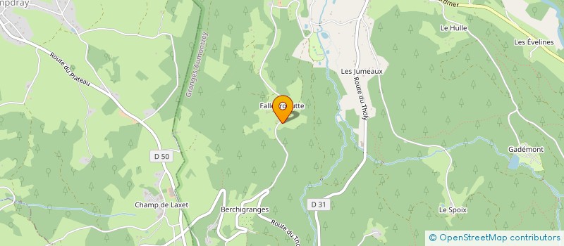 localisation de l'entreprise LA COLO  GRANGES-AUMONTZEY