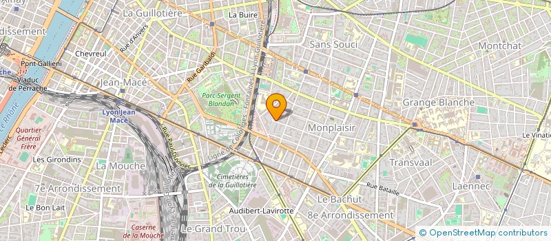 localisation de l'entreprise LA COLOC DE VIENNE  LYON