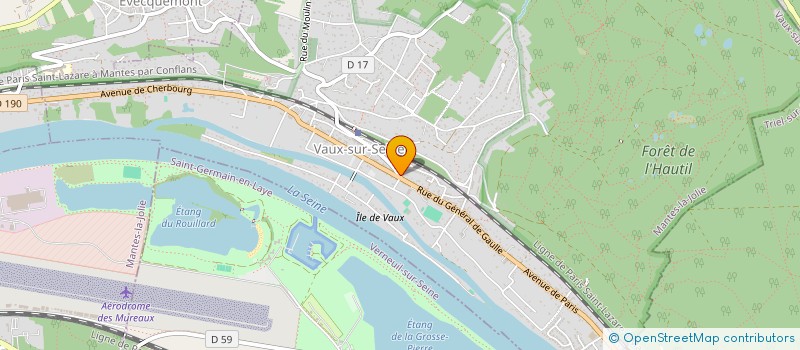 localisation de l'entreprise LA COLOC DU GROOVE  POISY