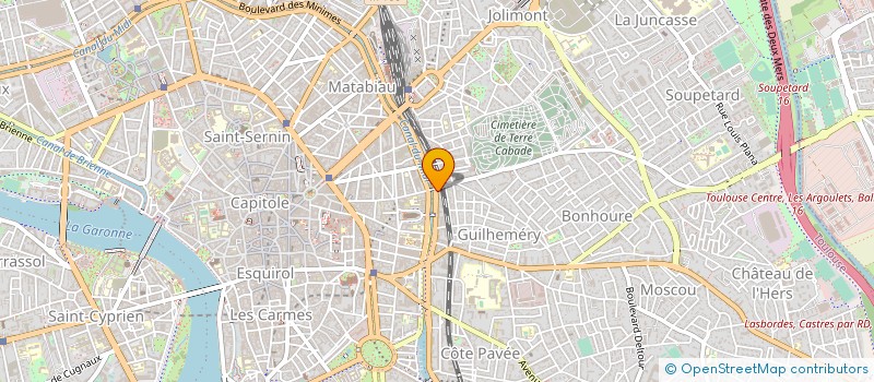 localisation de l'entreprise LA COLOMBE à TOULOUSE