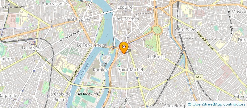 localisation de l'entreprise LA COLOMBE BURGER  TOULOUSE