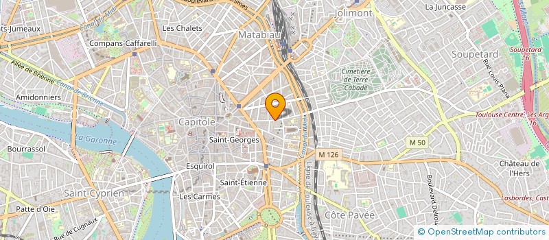 localisation de l'entreprise LA COLOMBELLE à TOULOUSE