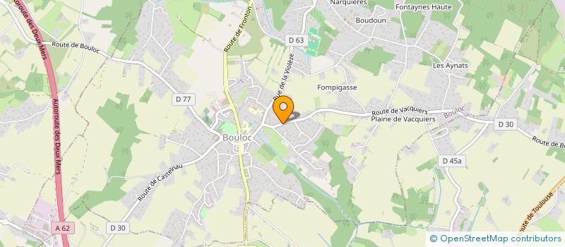 localisation de l'entreprise LA COLOMBIERE  VILLAUDRIC