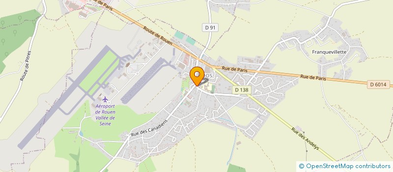 localisation de l'entreprise LA COLOMBIERE - MAISON AUVRE  BOOS