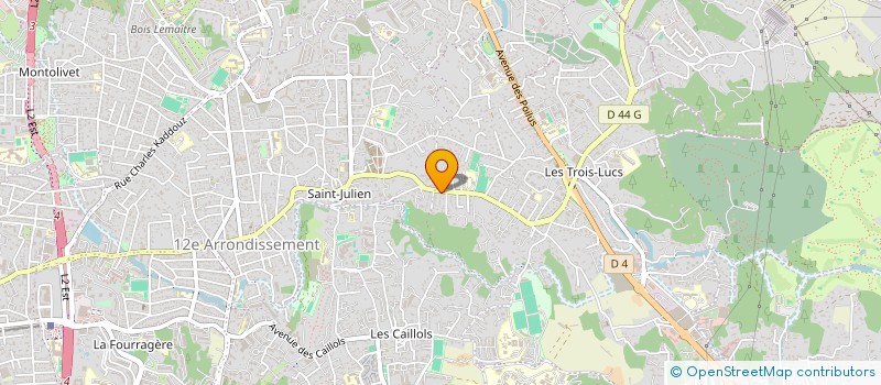 localisation de l'entreprise LA COLOMBYNE à MARSEILLE