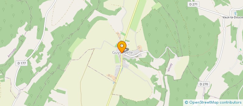 localisation de l'entreprise LA COM' SUR MESURE à GUYONVELLE