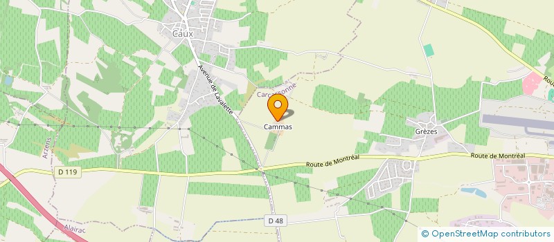 localisation de l'entreprise LA COMBE à CARCASSONNE
