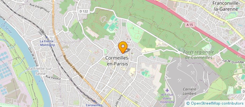 localisation de l'entreprise LA COMBE à CORMEILLES-EN-PARISIS