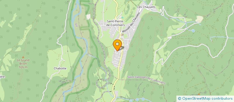 localisation de l'entreprise LA COMBE  SAINT-GEORGES-DE-COMMIERS