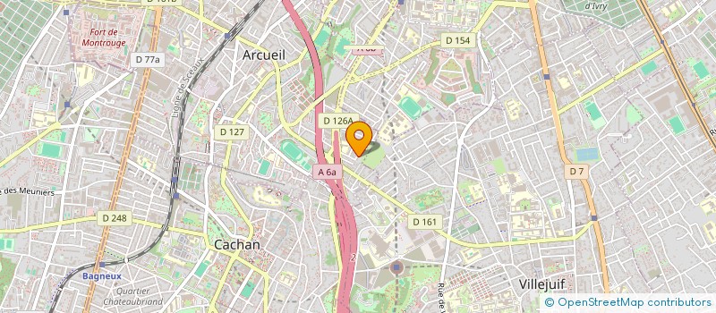 localisation de l'entreprise LA COMBE SAINT JACUT  ARCUEIL