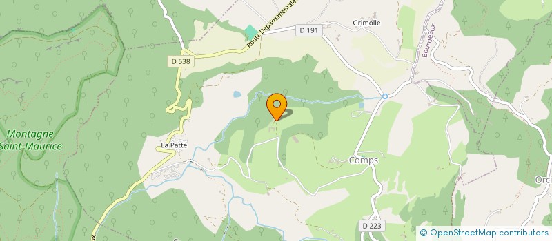 localisation de l'entreprise LA COMBPAGNIE  COMPS