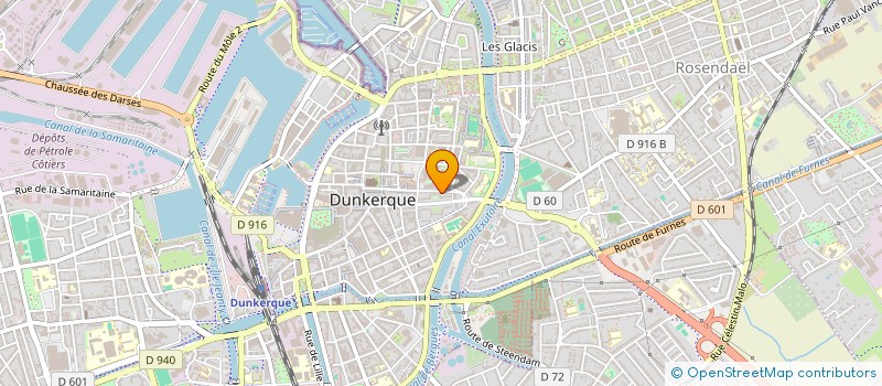 localisation de l'entreprise LA COMEDIA DES FLANDRES à DUNKERQUE