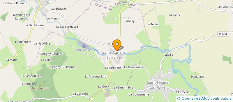 localisation de l'entreprise LA COMEDIE à VAL-AU-PERCHE