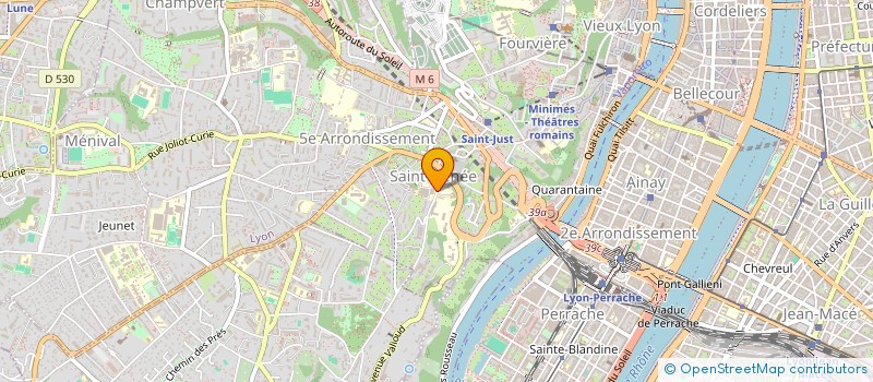 localisation de l'entreprise LA COMEDIE DEFENDUE à LYON