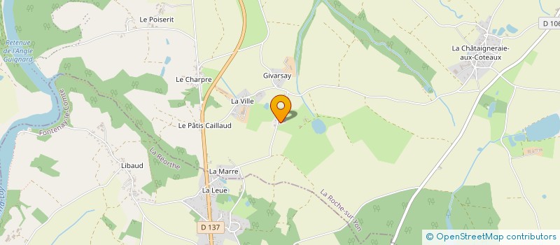 localisation de l'entreprise LA COMEDIE DES REVES à SAINTE-CECILE