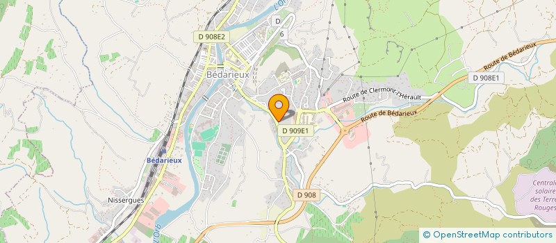 localisation de l'entreprise LA COMEDIE DU CAUSSE à BEDARIEUX