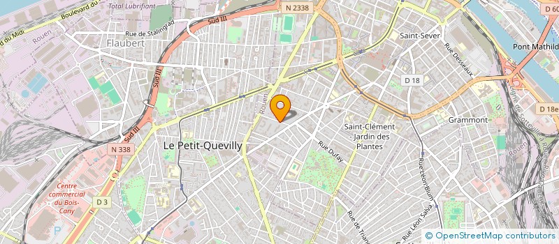 localisation de l'entreprise LA COMEDIE DU PENDRILLON à ROUEN