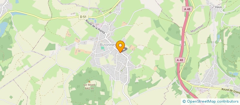 localisation de l'entreprise LA COMETERIE  BIZONNES