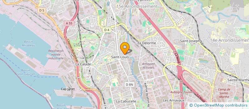 localisation de l'entreprise LA COMMANDERIE à MARSEILLE