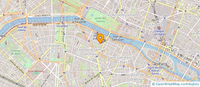 localisation de l'entreprise LA COMMANDERIE  PARIS