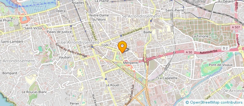 localisation de l'entreprise LA COMMANDERIE à MARSEILLE