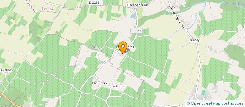 localisation de l'entreprise LA COMMANDERIE  MIGRON