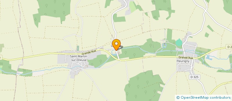 localisation de l'entreprise LA COMMANDERIE DE LAUNAY  THORIGNY SUR OREUSE