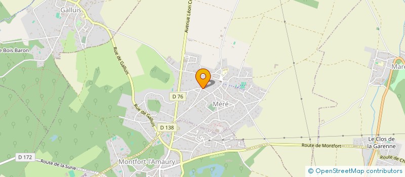 localisation de l'entreprise LA COMMANDERIE DE QUITTAY  MERE