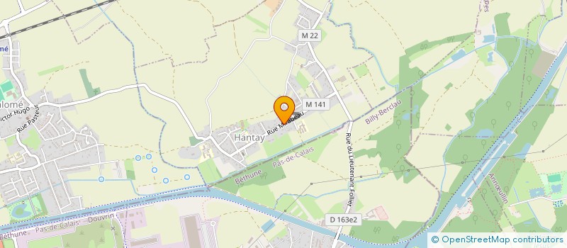 localisation de l'entreprise LA COMMUNALE à HANTAY