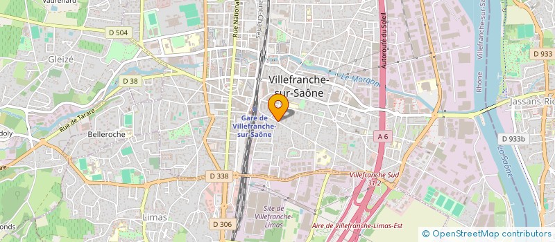 localisation de l'entreprise LA COMMUNAUTE DE COSSIEU  VILLEFRANCHE-SUR-SAONE