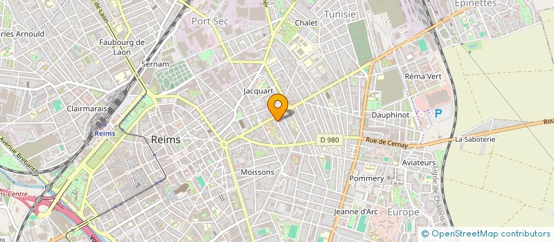 localisation de l'entreprise LA COMMUNAUTE DE LA GNOLE  REIMS