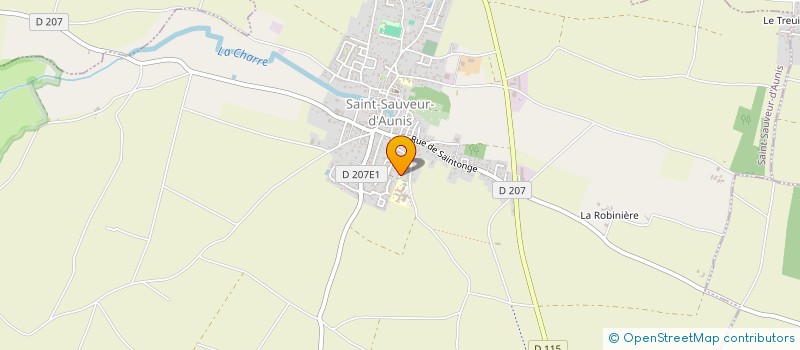 localisation de l'entreprise LA COMMUNAUTE DE LANAU  SAINT-SAUVEUR-D'AUNIS