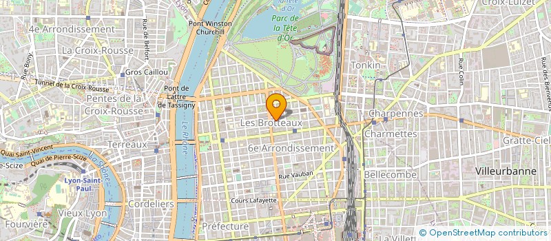 localisation de l'entreprise LA COMMUNAUTE DES STRATEGES ARA à LYON