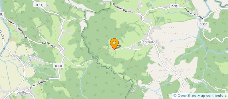 localisation de l'entreprise LA COMMUNAUTE DU BEL HETRE à BETCHAT
