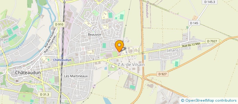 localisation de l'entreprise LA COMMUNAUTE OCCITANE à CHATEAUDUN