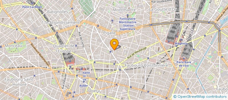 localisation de l'entreprise LA COMMUNE  PARIS