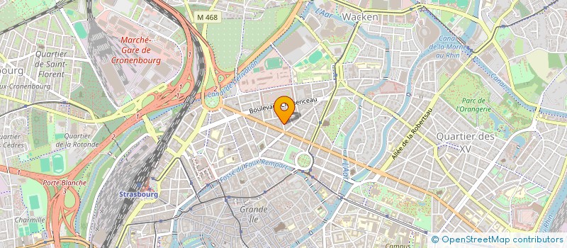 localisation de l'entreprise LA COMO à STRASBOURG