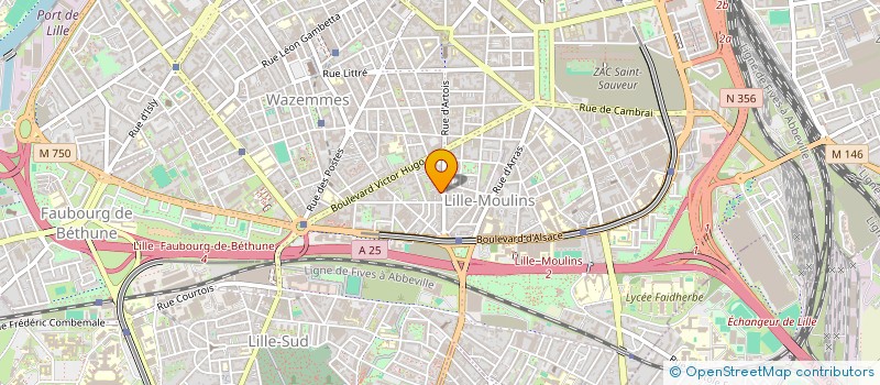 localisation de l'entreprise LA COMPAGNIE 06H12 à LILLE