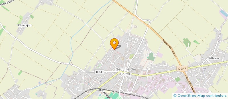 localisation de l'entreprise LA COMPAGNIE 1 WEEK END SUR 2  NEUVILLE-DE-POITOU