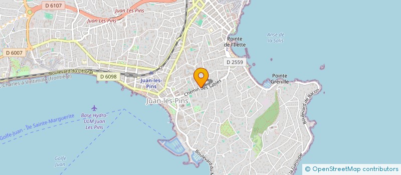localisation de l'entreprise LA COMPAGNIE à ANTIBES