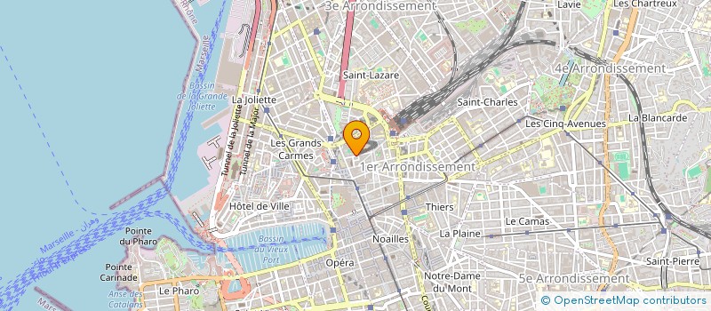 localisation de l'entreprise LA COMPAGNIE à MARSEILLE