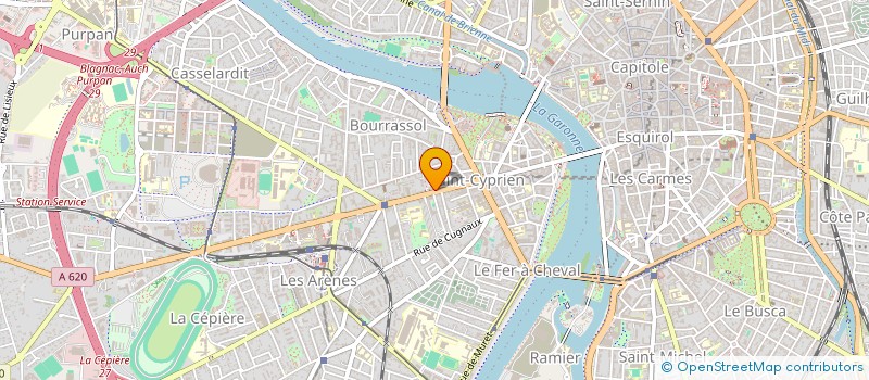 localisation de l'entreprise LA COMPAGNIE à TOULOUSE