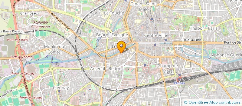 localisation de l'entreprise LA COMPAGNIE 52HERTZ  RENNES