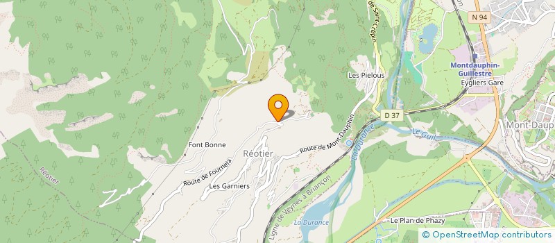 localisation de l'entreprise LA COMPAGNIE A PATTES  REOTIER