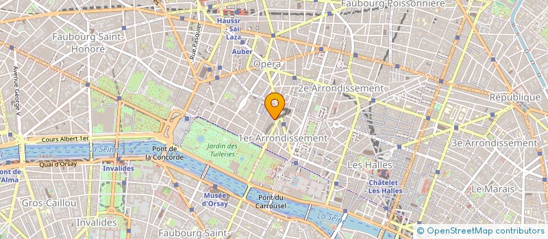 localisation de l'entreprise LA COMPAGNIE ADT à PARIS