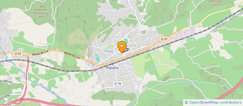 localisation de l'entreprise LA COMPAGNIE AGRIZOTE  PIGNANS