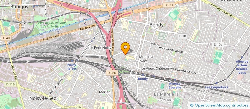 localisation de l'entreprise LA COMPAGNIE ALCANDRE à NOISY-LE-SEC